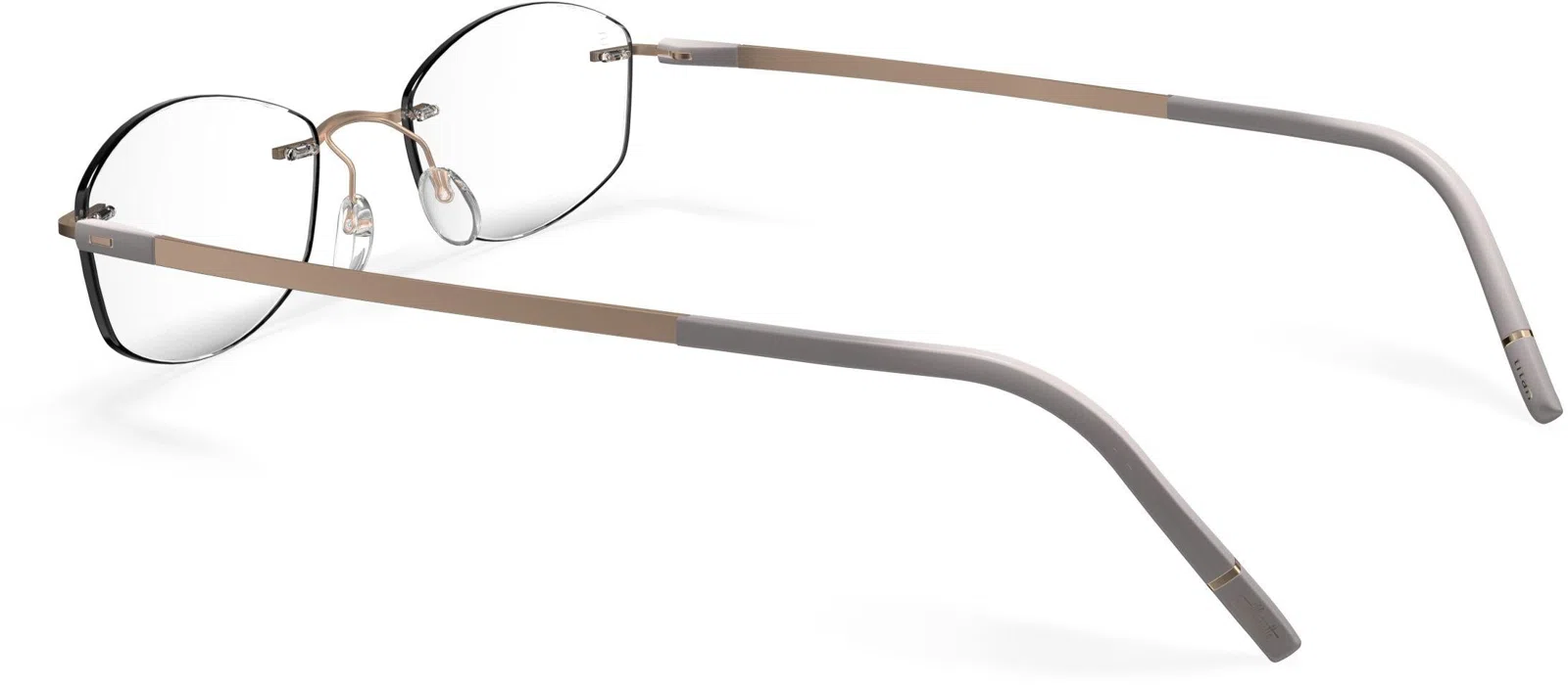 Silhouette The Dawn Demo Rimless 5573 Eyeglasses - view 74
